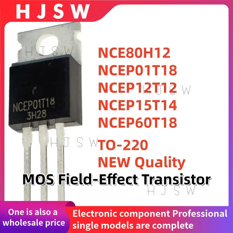 5 CÁI NCE80H12 NCEP01T18 NCEP12T12 NCEP15T14 NCEP60T18 80H12 01T18 12T12 15T14 60T18 TO-220 MOS Bộ c