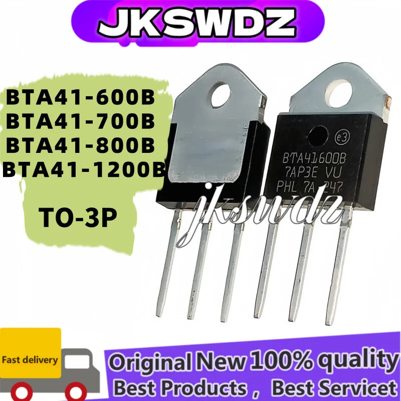 1-5 CÁI BTA41-600B BTA41-700B BTA41-800B BTA41-1000B BTA41-1200B 600B 700B 800B 1200B TO-3P rêu còn 