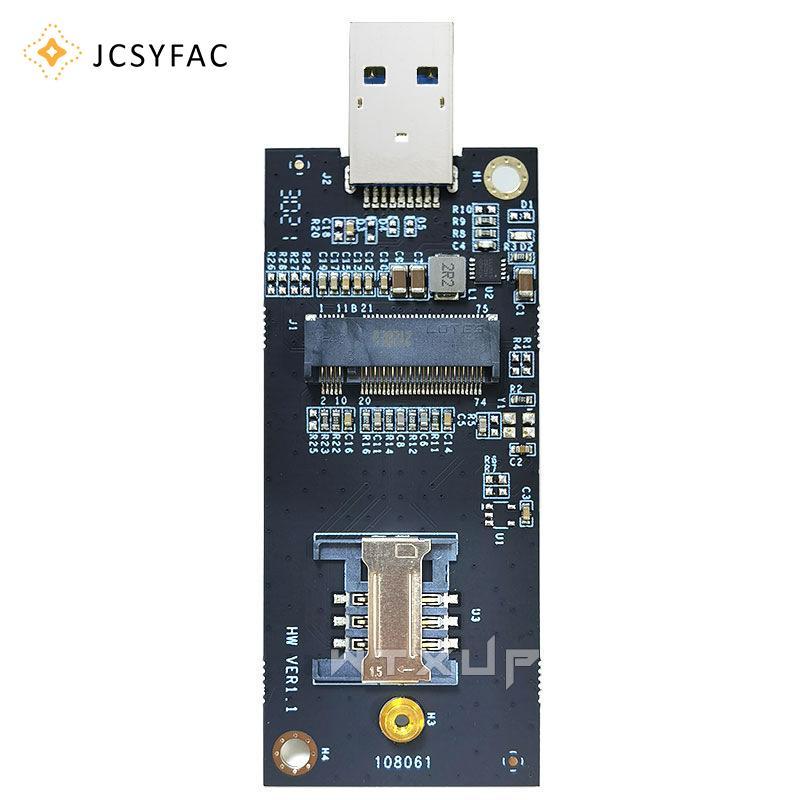 JCSYFAC 1 Bộ DW5821E M2-NGFF DW5811e DW5816E EM7455 L860-GL USB3.0 Thẻ Mở Rộng Cho 3G / 4G / 5G LTE 