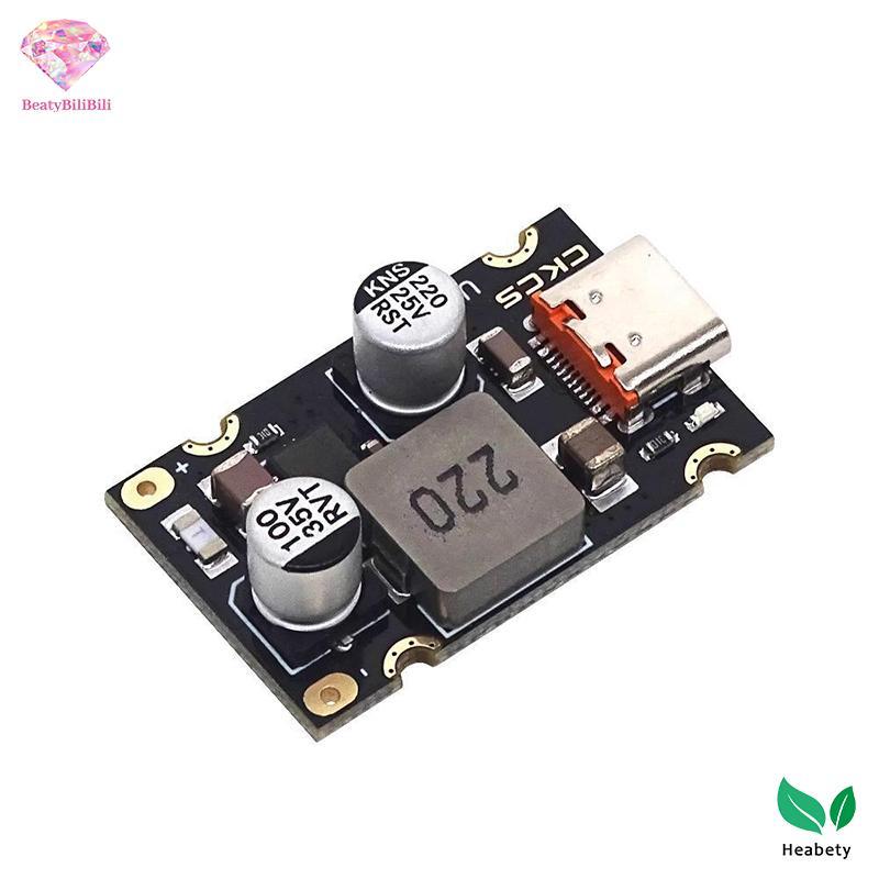 Mô-đun sạc nhanh Heabety PD65W Giao diện USB Type-C hỗ trợ PD3.1 QC3.0 SCP PPS Sạc nhanh 5V 9V 12V 2