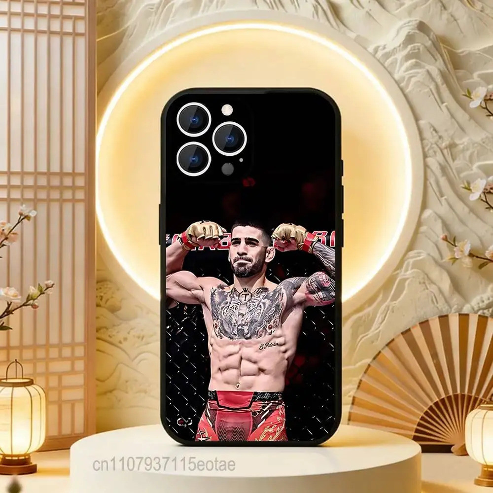TP-2 I-Ilia T-Topuria Champion Ốp Điện Thoại Silicon Mềm Cho IPhone 16,17,15,11,13,12,14, Mini, Pro,