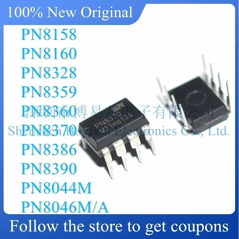 5 CÁI PN8044M PN8046M / A PN8158 PN8328 PN8359 PN8360 PN8370 PN8386 PN8390 PN8160 DIP Chip ic