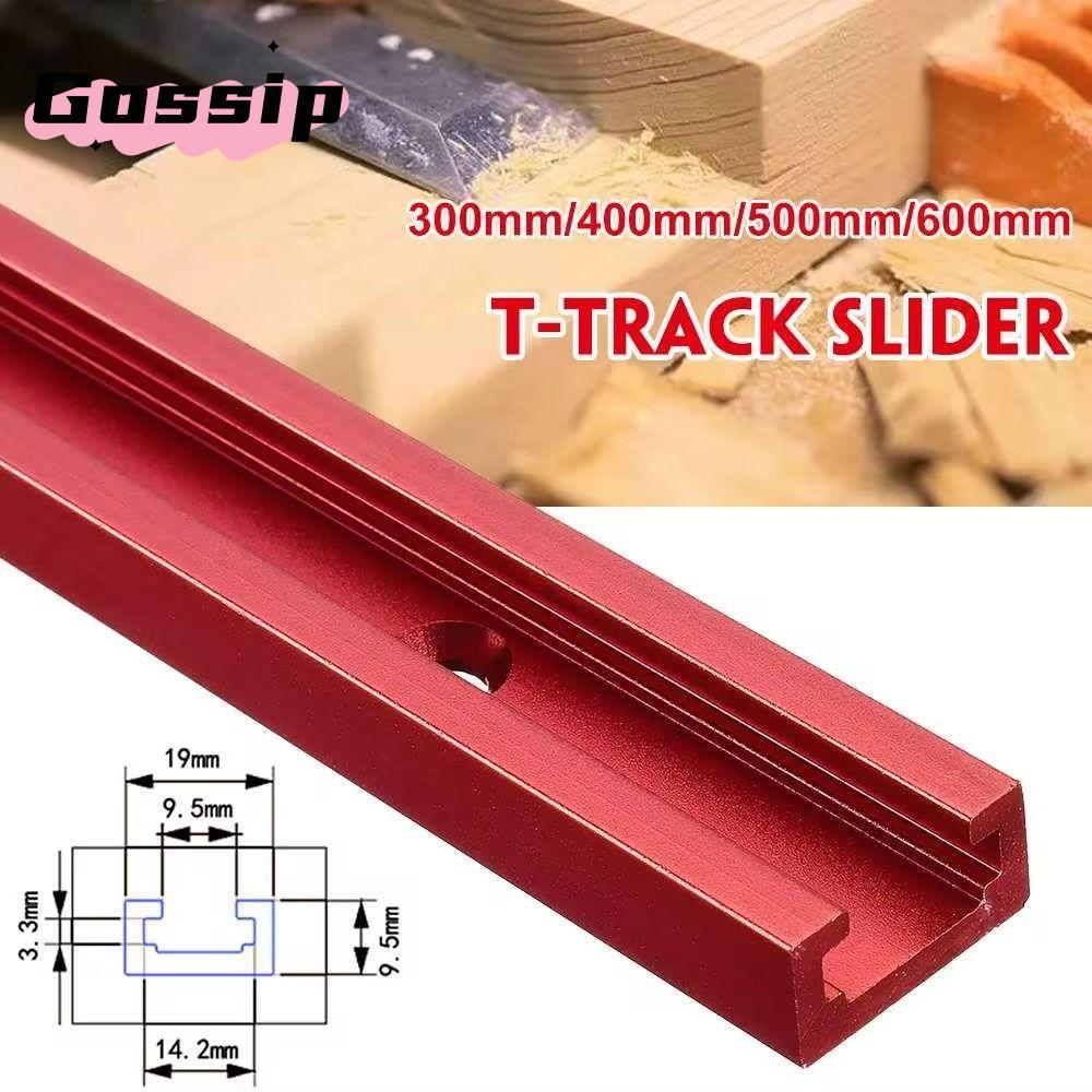 GOSSIP 1 Cái T-Track, Slide Guide Rail T Slider Fixture Slot Slide T-Slot Track, 19 Loại 19x9.5mm 30