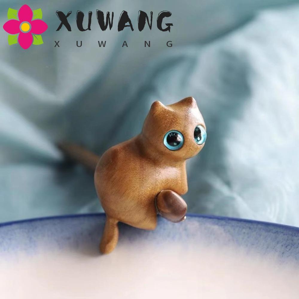 XUWANG Blackwood Kitty Hair Stick Nifty Tinh tế Bé trai / Bé gái