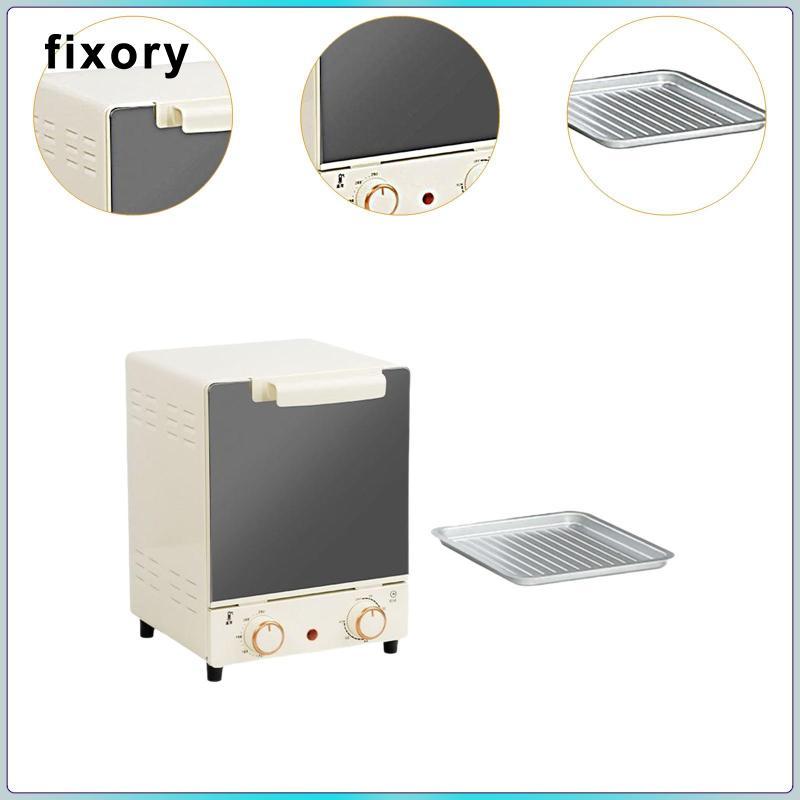 Lò nướng điện Mini 3 tầng Lò nướng mặt bàn dọc cho bánh Pretzel nấu ăn