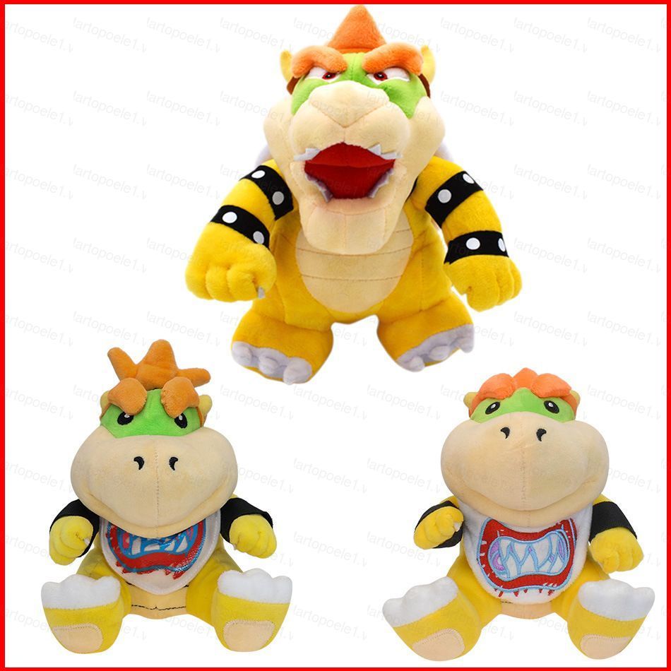 Dễ Thương Super Mario Bowser Bowser Jr Sang Trọng Búp Bê Quà Tặng Cho Bạn Gái Bé Làm Dịu Đồ Chơi Tra