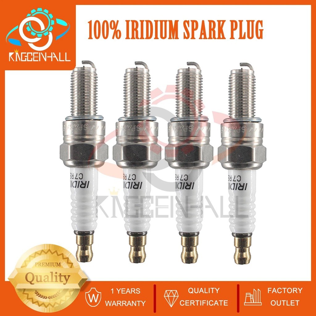 4 / 6 Chiếc Iridium Xe Máy Bugi EIX-CR9 CHO CR10EK CR9EK CR8EK CR9EIX CR9EVX CR9E CR9EIA-9 CR9EB PMR