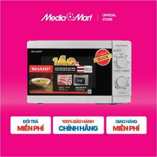 [MEDIAMART] - Lò vi sóng 21L Sharp R-211TV-SL-Thailand - FREESHIP,Bảohànhchínhhãng