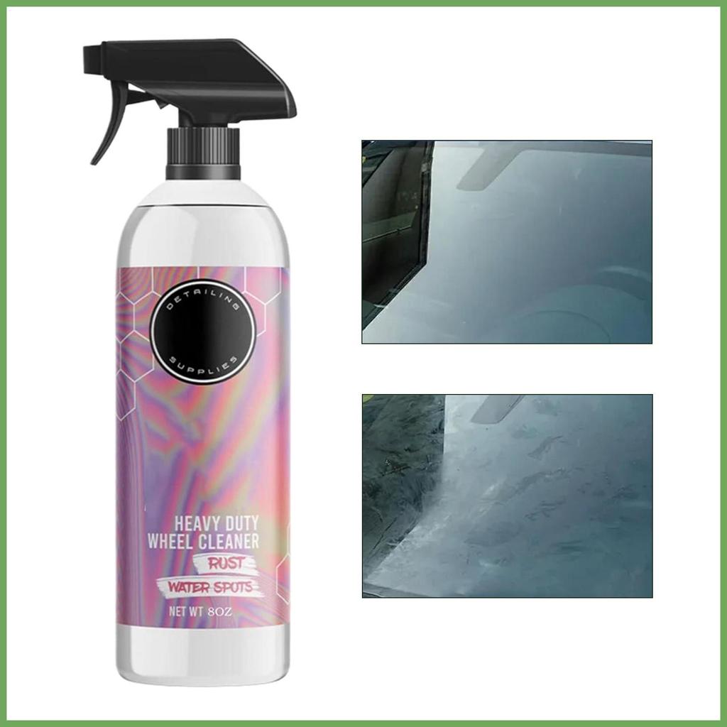 Xịt làm sạch cửa sổ ô tô 236ml Chất làm sạch lốp nhanh khô mạnh mẽ cho xe RV Sedan Nam Nữ Thanh niên