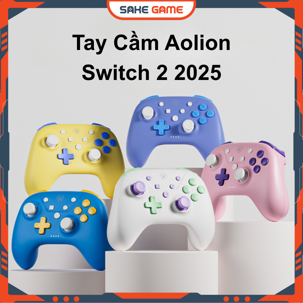 Tay Cầm Nintendo Switch 2 2025 Pro Controller AOLION Tay Cầm Switch 2 2025 Pro Controller AOLION Có 
