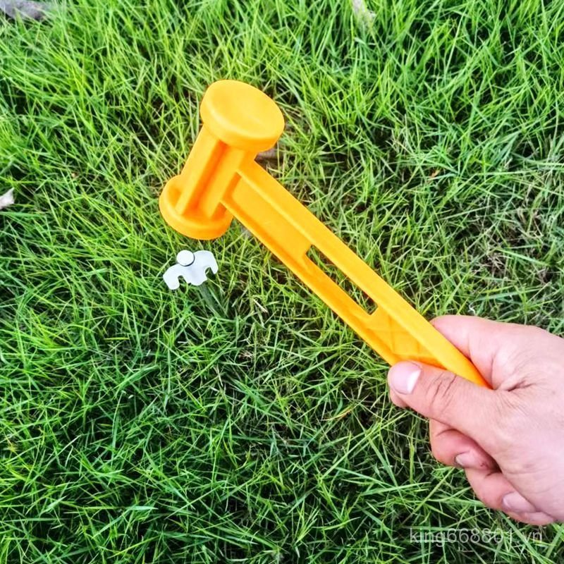 Camping Outdoor Set Nhựa: Bộ Công cụ gồm Búa, Ghim Lều và Pliers Dài RRRL
