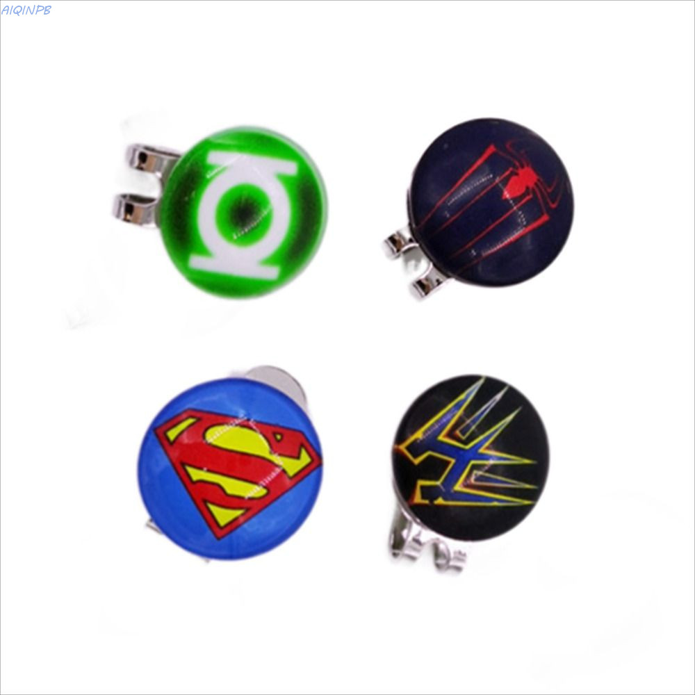 AIQINPB Golf Ball Marker Thể Thao Ngoài Trời Phụ Kiện Golf Marvel Ball Marker Golf Training Aid Golf