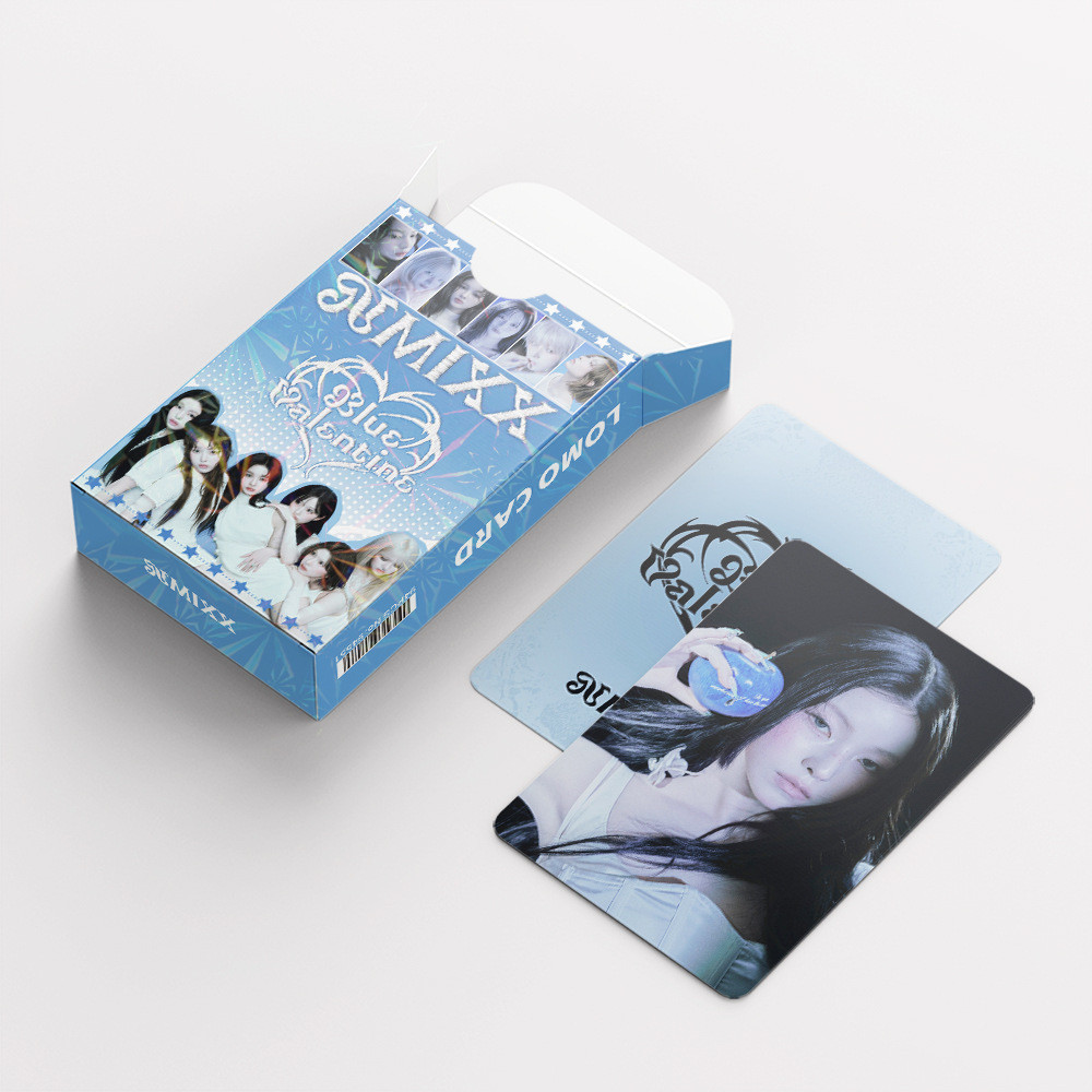 55 Cái / hộp NMIXX Fe3O4: STICK OUT Photocards Breaker A Midsummer NMIXX 's Dream Lomo Cards LILY HA