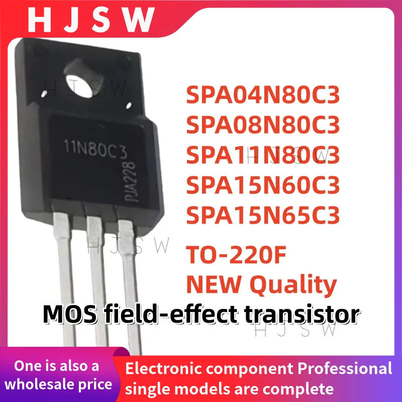 5 Chiếc SPA04N80C3 SPA08N80C3 SPA11N80C3 SPA15N60C3 SPA15N65C3 04N80C3 08N80C3 11N80C3 15N60C3 15N65