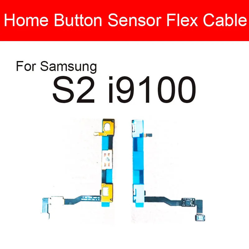 Menu Cảm Biến Bàn Phím Tín Hiệu Nút Nhà Ruy Băng Cho Samsung Galaxy S2 II I9100 GT-I9100 Home Nút Cả