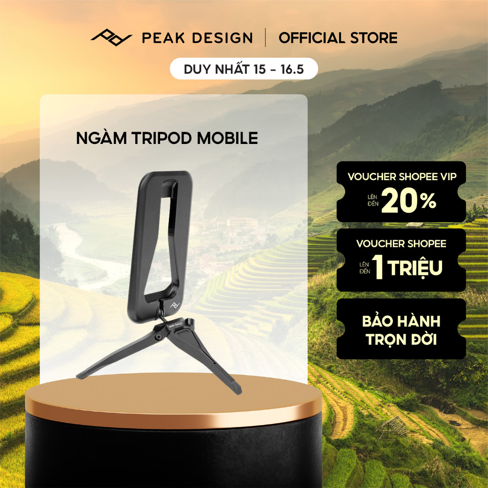Ngàm Peak Design Mobile Tripod