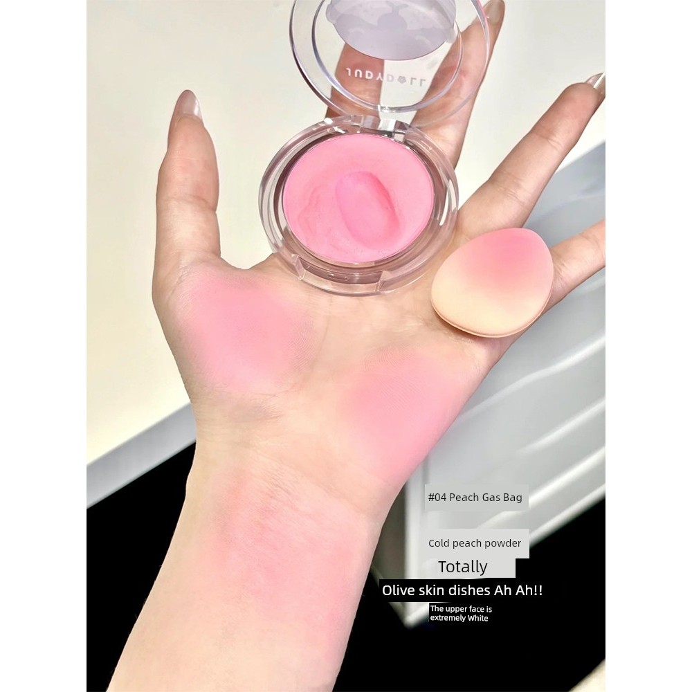 phấn má hồng má hồng Judydoll Judydoll Judydoll Joint Blush Cream Facial Bright Matte Expansion Colo