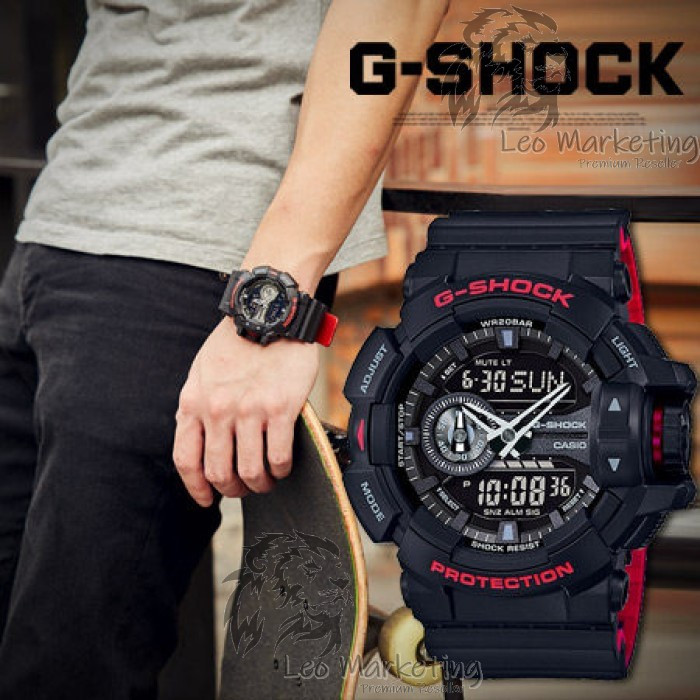 JOCELLEN 100% Ori Japan Made GSK Vampire Series Đen Đỏ Unisex GA100, GA110, DW5600, GA400 Trọn Bộ