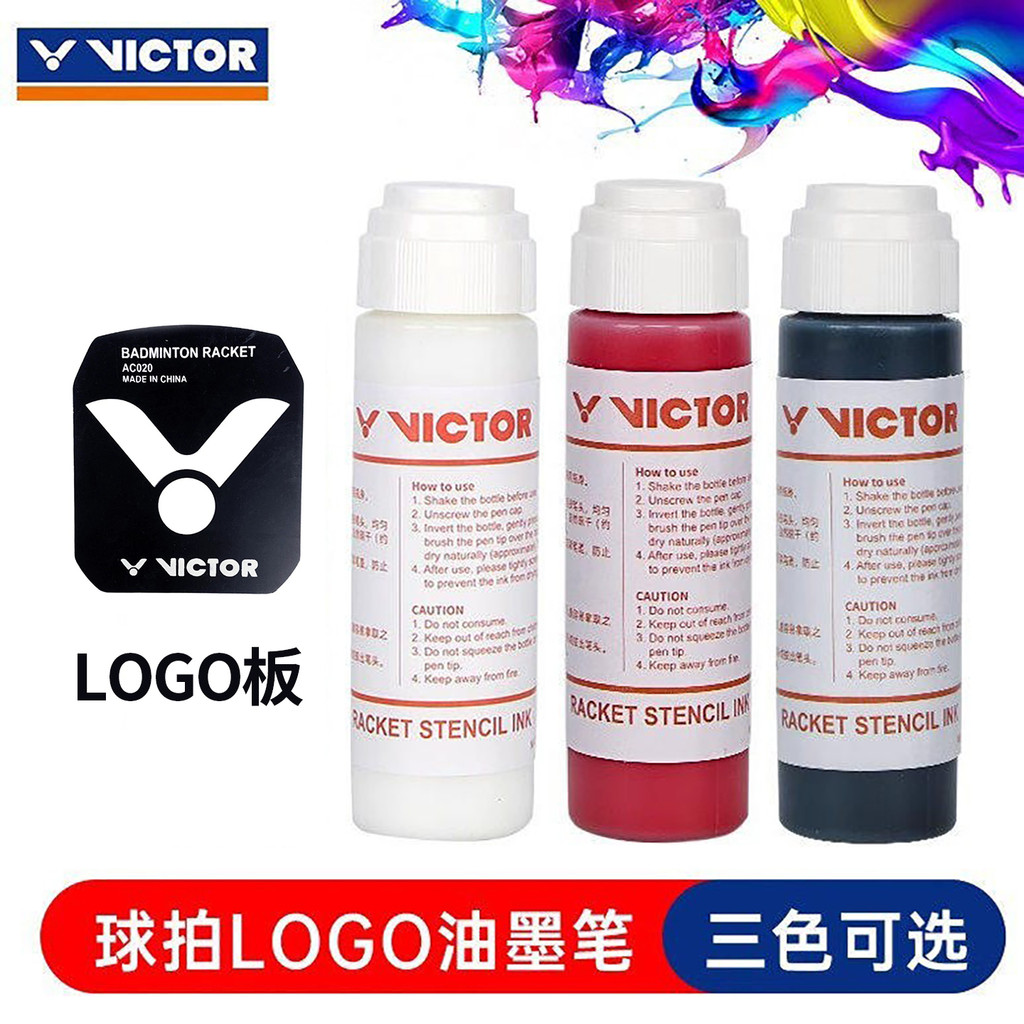 Wickdo VICTOR VICTOR Victory AC026 Vợt Cầu Lông logo Vợt Graffiti Mực Tranh Ghi Chú Đánh Dấu