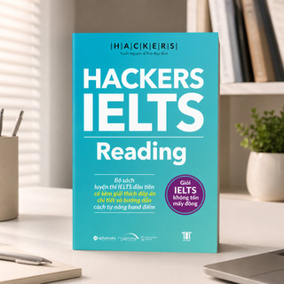 Sách - Hackers IELTS Reading – Kèm Chiến Lược Và Lời Giải Chi Tiết (Gamma Books)