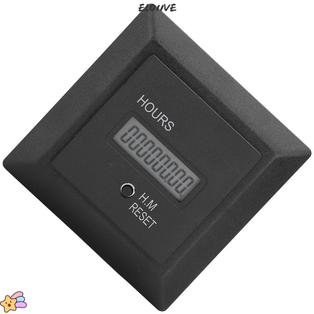 Đồng hồ đo giờ hiển thị kỹ thuật số ELO11VE, Hẹn giờ giờ giờ AC 100-240V 50 / 60HZ, Dụng cụ hẹn giờ 