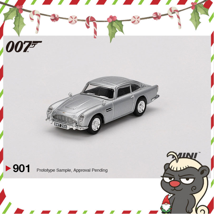 [HÀNG CÓ SẴN]  Mô hình xe Mini GT 1:64 Aston Martin DB5“Thunderball”/ English Blister Packaging 901