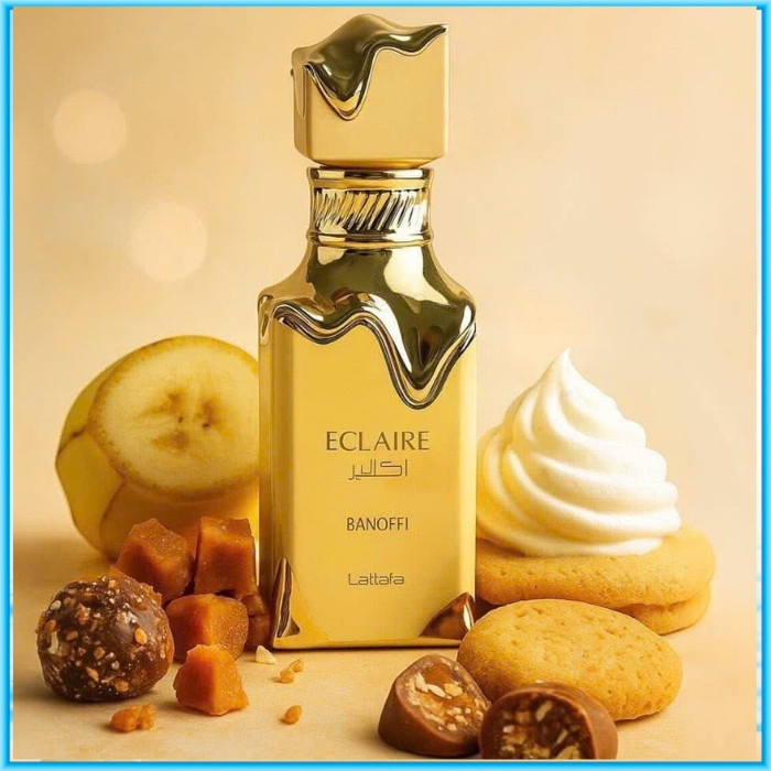 [10ml] Nước hoa Lattafa Eclaire Banoffi EDP một mùi hương gourmand ngọt ngào - cam kết hàng chính hã