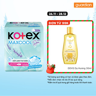  Băng vệ sinh Kotex Max Cool French Spa 23cm 8 miếng Có Cánh 