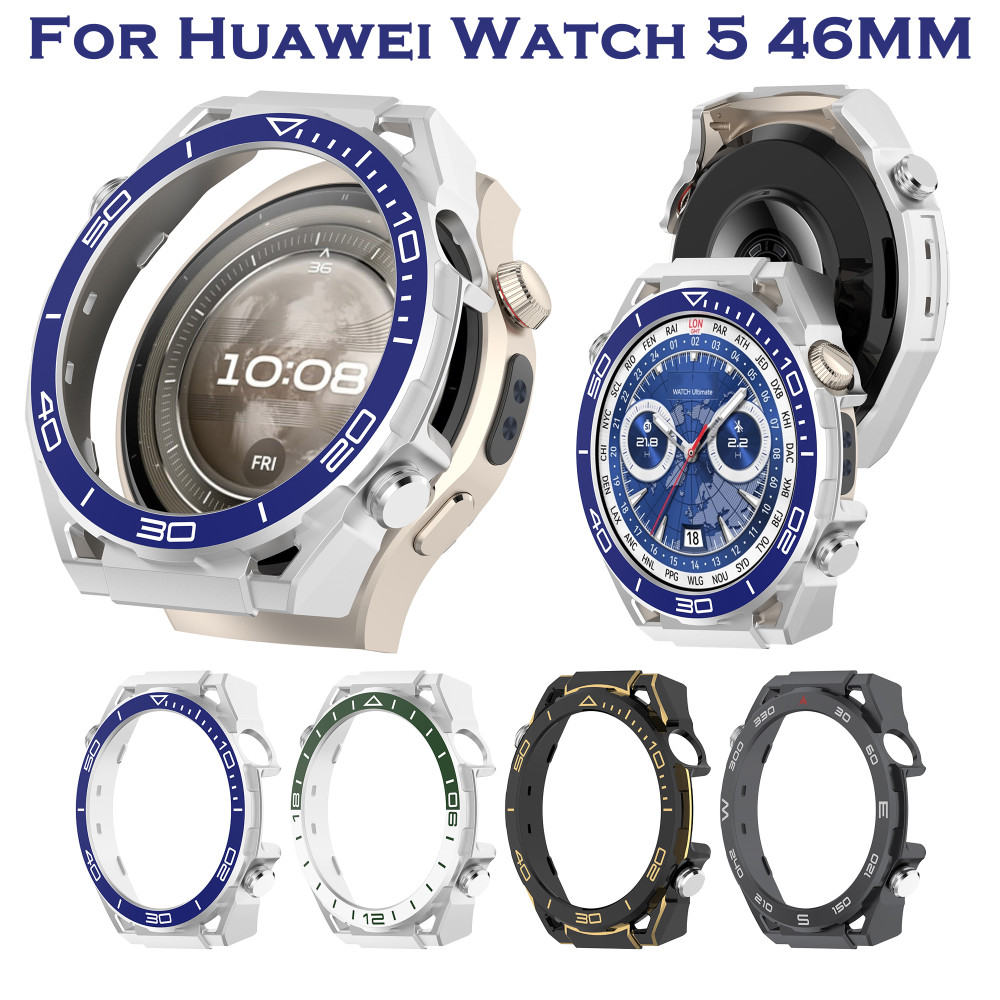Ốp Lưng PC Cứng Rỗng Cho Huawei Watch 5 46mm Vỏ Bảo Vệ Cho Huawei Watch 5 46mm Vỏ Chống Sốc
