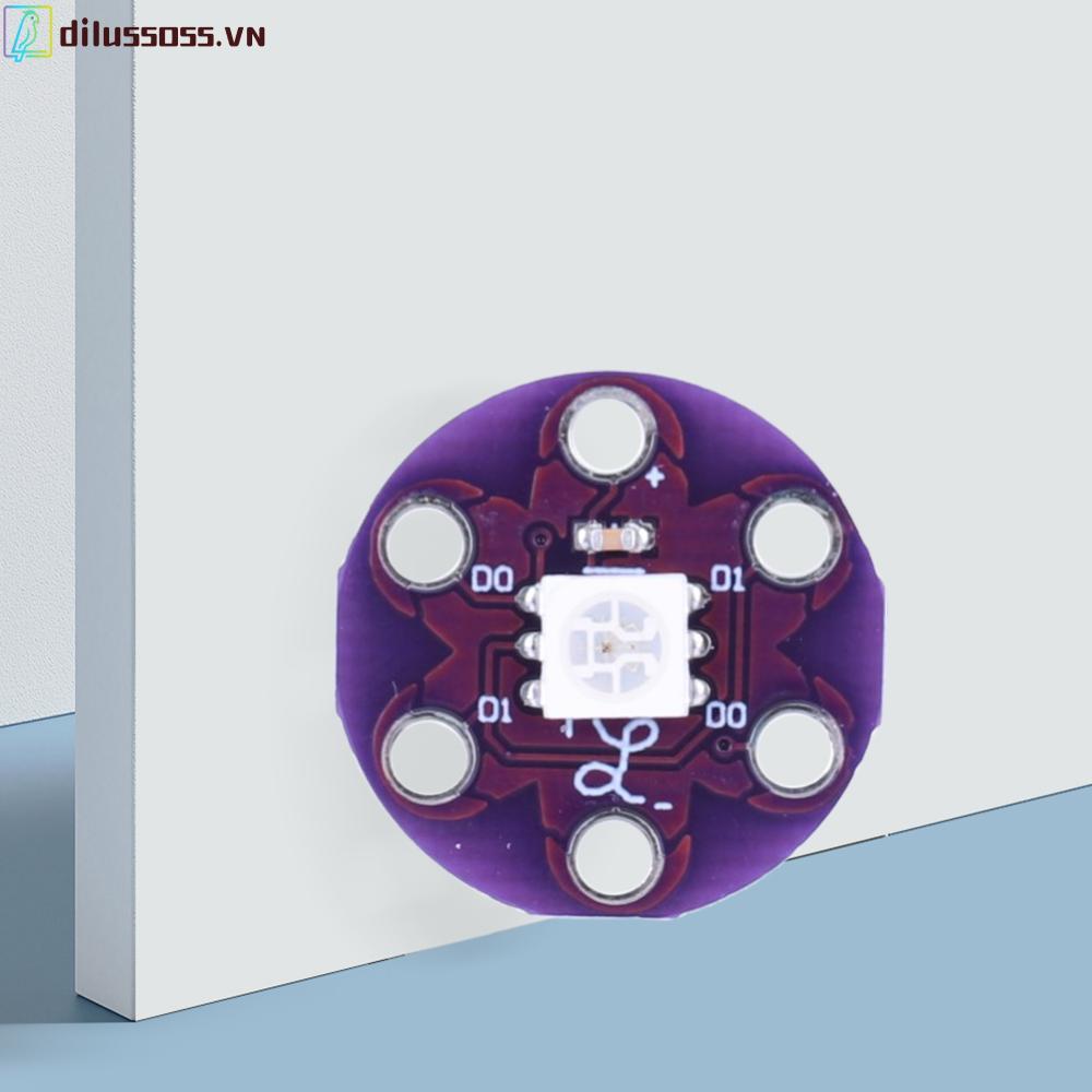 LilyPad Pixel Board WS2812 5050 RGB LED Module WS2812 Mô-đun LED WS2812 Mô-đun bảng điều khiển LED đ