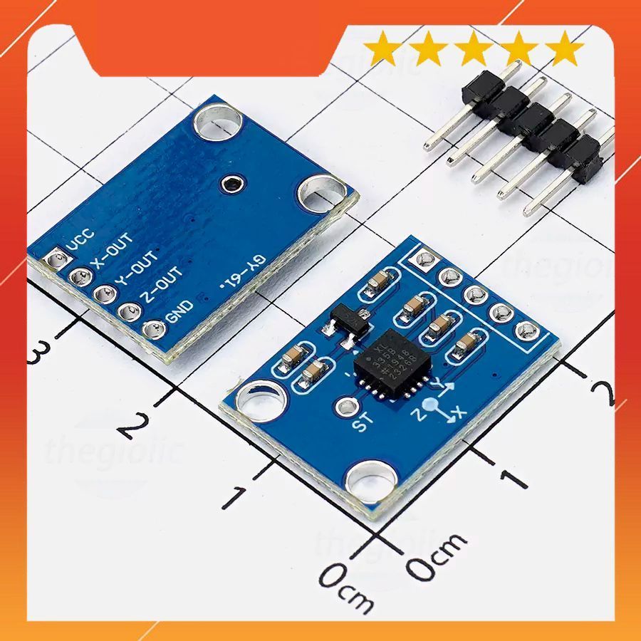 GY-61 ADXL335 Mạch Cảm Biến Gia Tốc IoT Maker 90