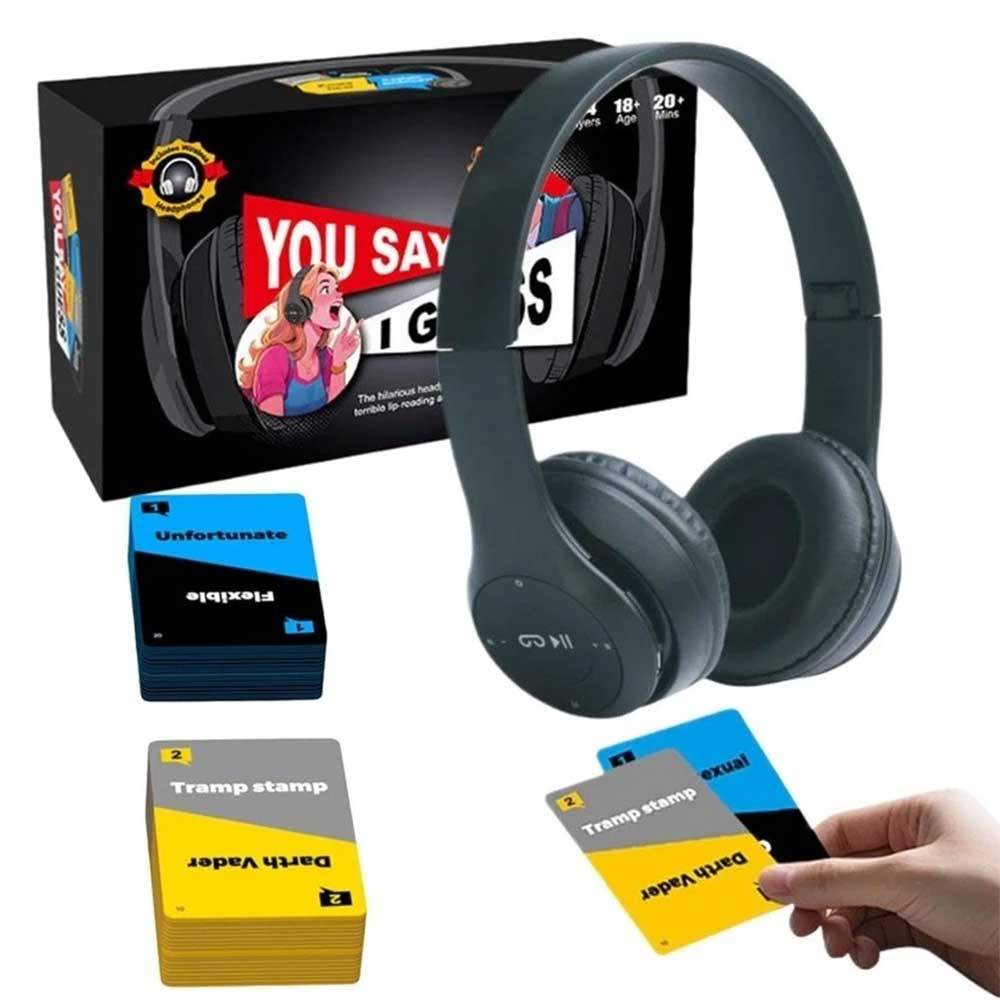 You said I guess board games, parent-child interactive headphones, party games