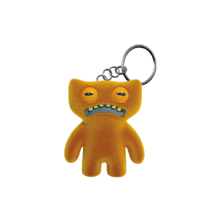 Zuru Fugler Funny Ugly Monster Móc khóa Flocky Brown