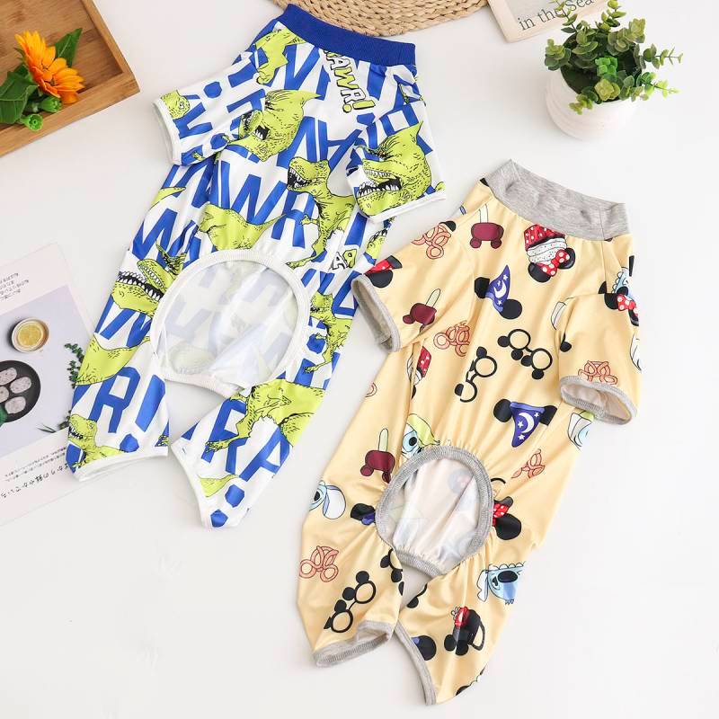 Big Dog Clothes Four-Legged Spring and Autumn Golden Retriever/Border Collie Samo Pet Silver Fox Shi