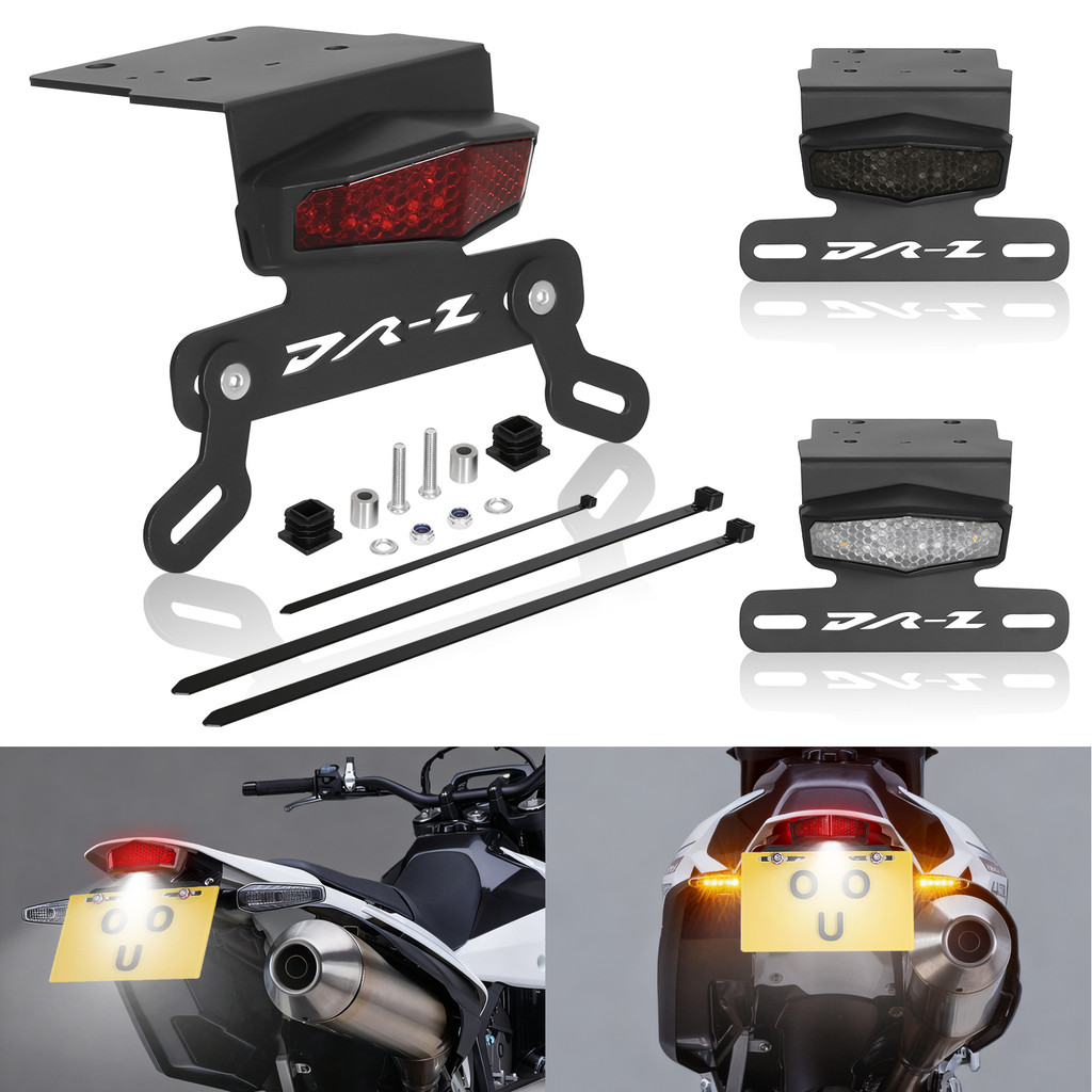 Dành Cho SUZUKI 2025 2026 DRZ4S DR-Z4SM Đuôi Tidy Fender Eliminator Đuôi Đèn Biến Tín Hiệu Xe Máy Bi