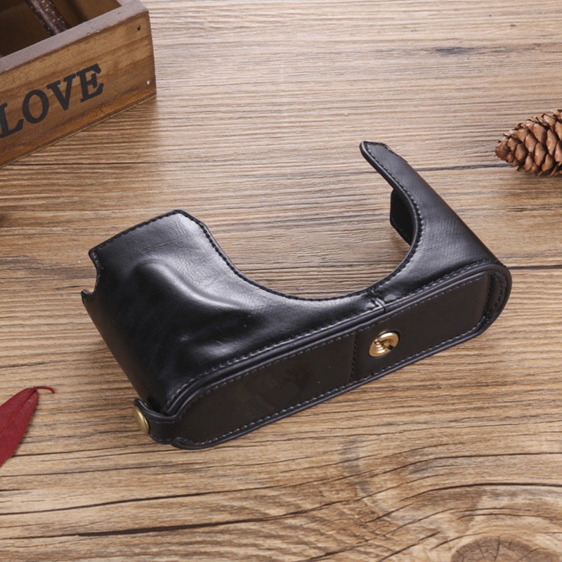 Thích hợp cho Túi đựng máy ảnh Leica Q2 Base typ D-LUX7 / 8 Polaroid SOFORT2 Half Case M11TL Leather