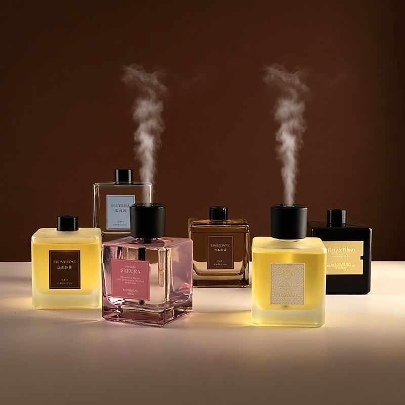 Popular~500ML Home Aromatherapy Diffuser, Flameless Fragrance Machine for Indoor Use, Hotel Aromathe