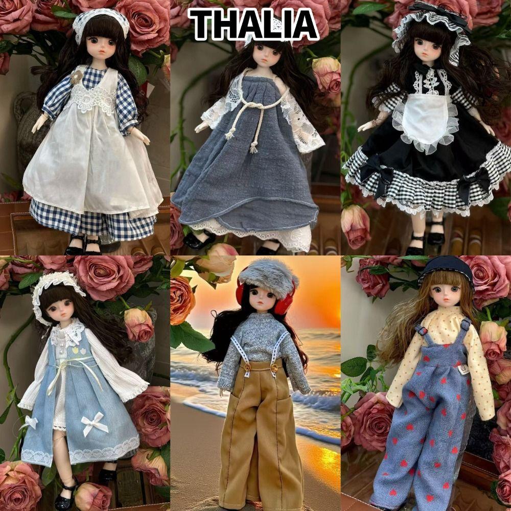 THHALIA‌ Quần áo búp bê BJD, Thay thế phụ kiện BJD DIY, Búp bê thời trang 1 / 6 BJD 30cm Handmade 30