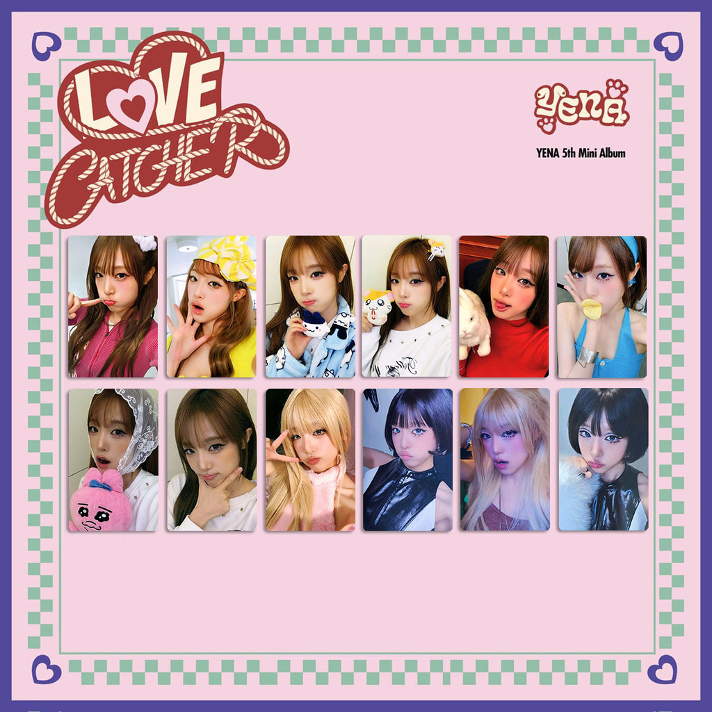5-18 Chiếc YENA LOVE CATCHER BROADCAST Lomo Cards Diễn Viên Phim Truyền Hình Hàn Quốc Cha EunWoo Las