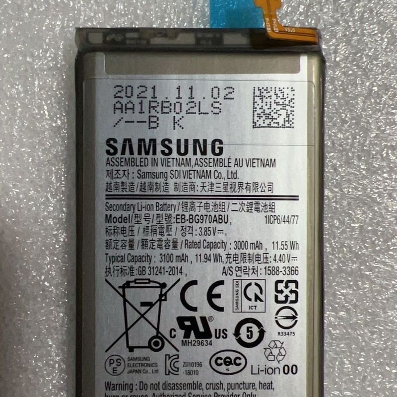 Thích hợp cho pin Galaxy S10E SM-G970 / g970f / G970U EB-BG970ABU