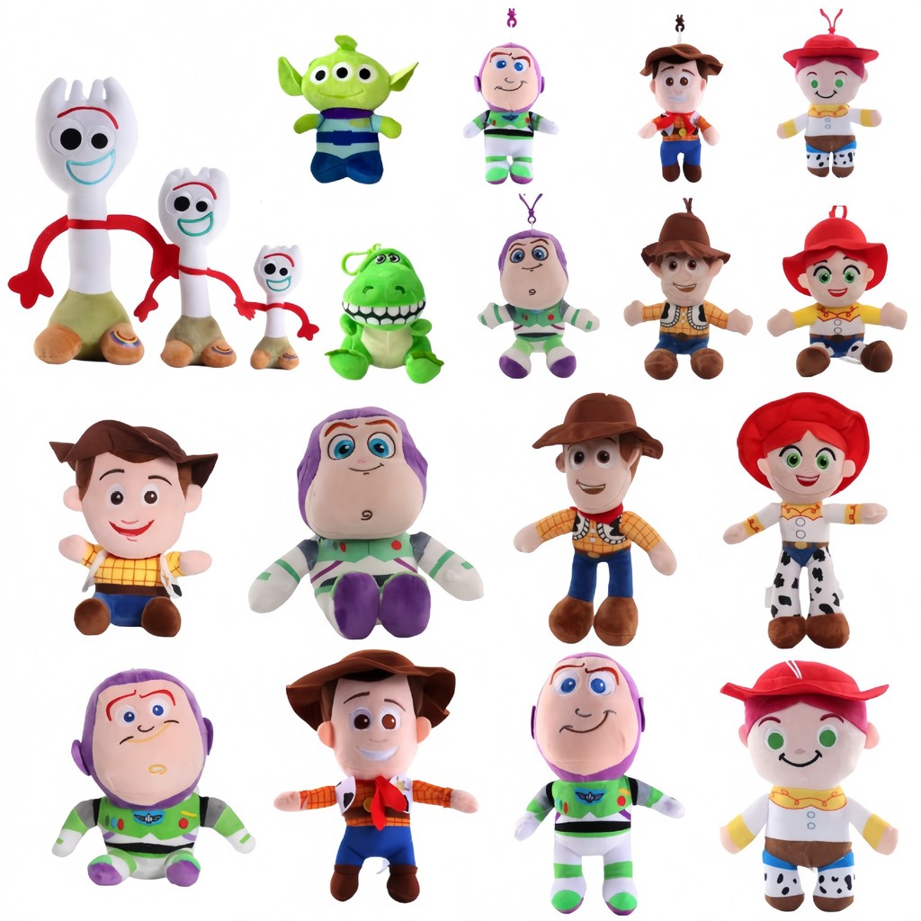 Câu chuyện đồ chơi Buzz Lightyear Buzz Lightyear Búp bê sang trọng Woody Cowboy Spaceman [cxW]