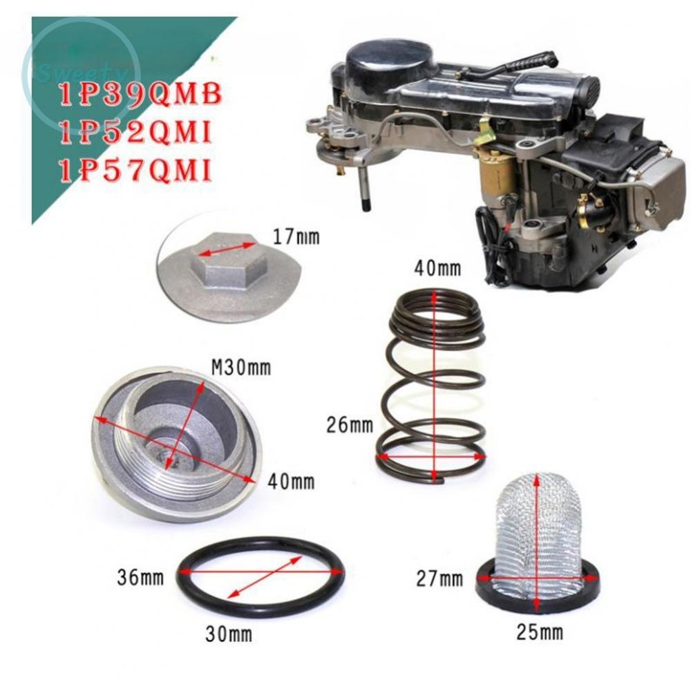 5 Bộ Lọc Xả Dầu Cho GY6 Cho 50cc 125cc 1For 50cc Xe Tay Ga Động Cơ 139QMB
