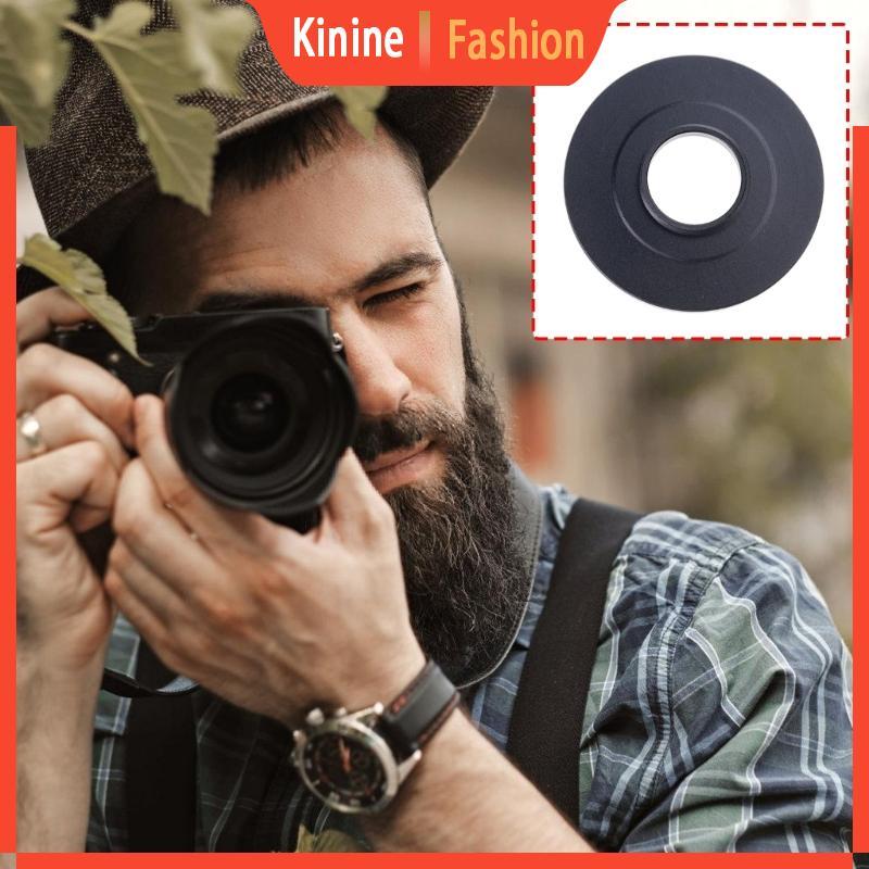 17mm Threaded Lens Adapter Collar Precise Machined Aluminum For Filters