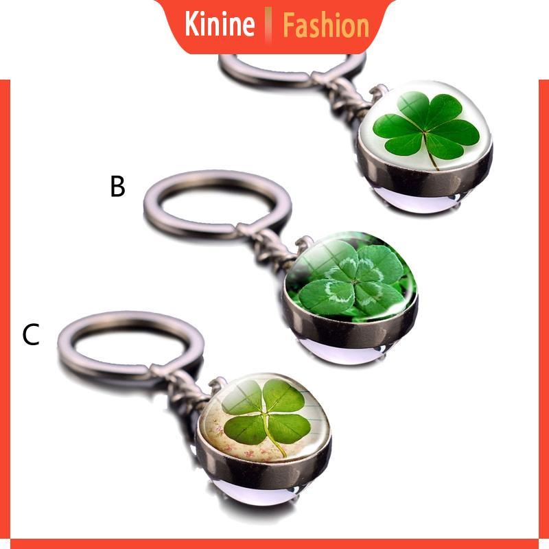 KIN Luminescent 4 Clover Leaf Móc khóa Người bạn thân nhất Móc khóa Ý tưởng cô gái quyến rũ