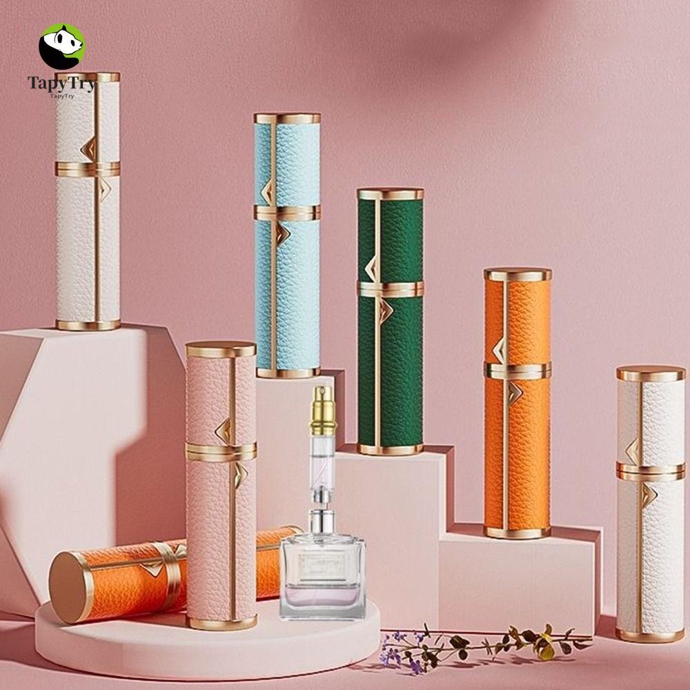 Chai Nước Hoa ALISON Đáy, Nước Hoa Cao Cấp 5ml Chai Xịt Da Thật, Lọ Mẫu Nước Hoa Atomizer Nước Hoa C