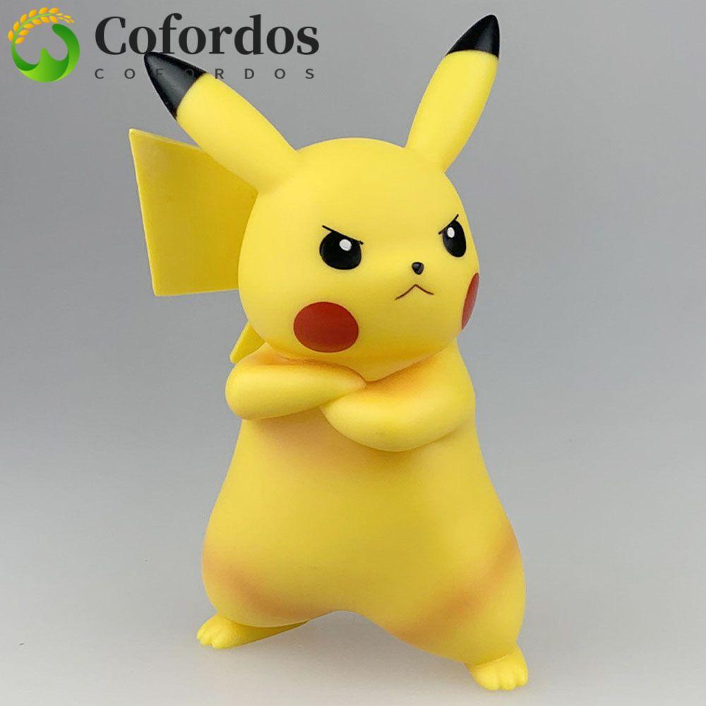 COFORDOS Pikachu Nhân Vật Hành Động Anime Nhật Bản PVC Đồ Chơi Nhân Vật Đồ Chơi Mô Hình Pikachu Poke