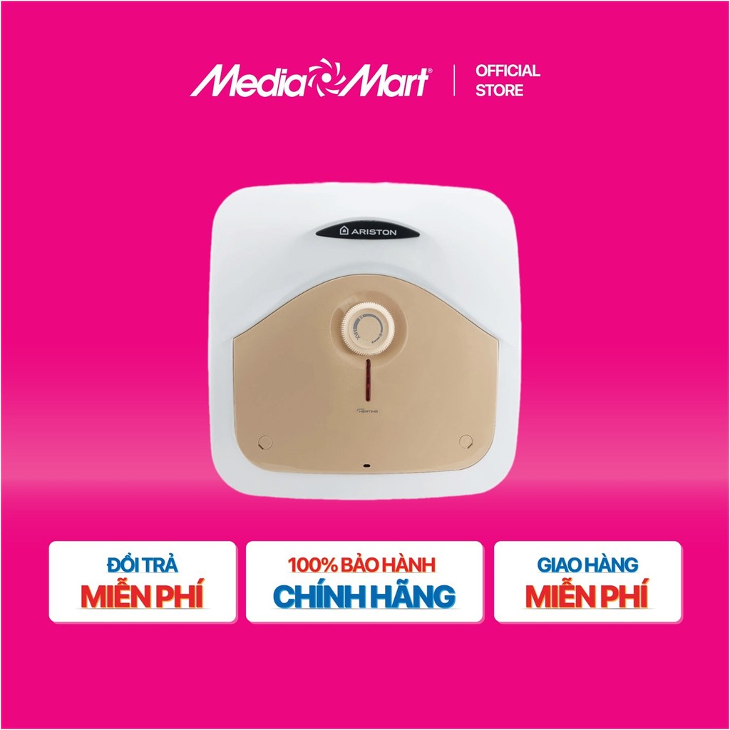 [MediaMart ONLINE-Ship 0đ] Bình nóng lạnh Ariston 15L AN15 2.5 FE-MT