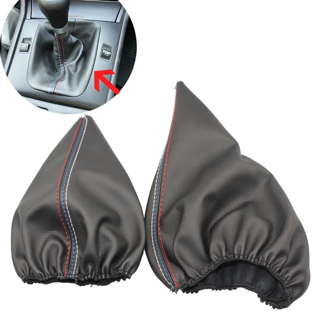 Xe Dịch Chuyển Gear Stick Vỏ Chống Bụi Tay Cầm Tay Vỏ Da Giả Cho Xe BMW E30 E36 E34 E46 Z3 Hướng Dẫn