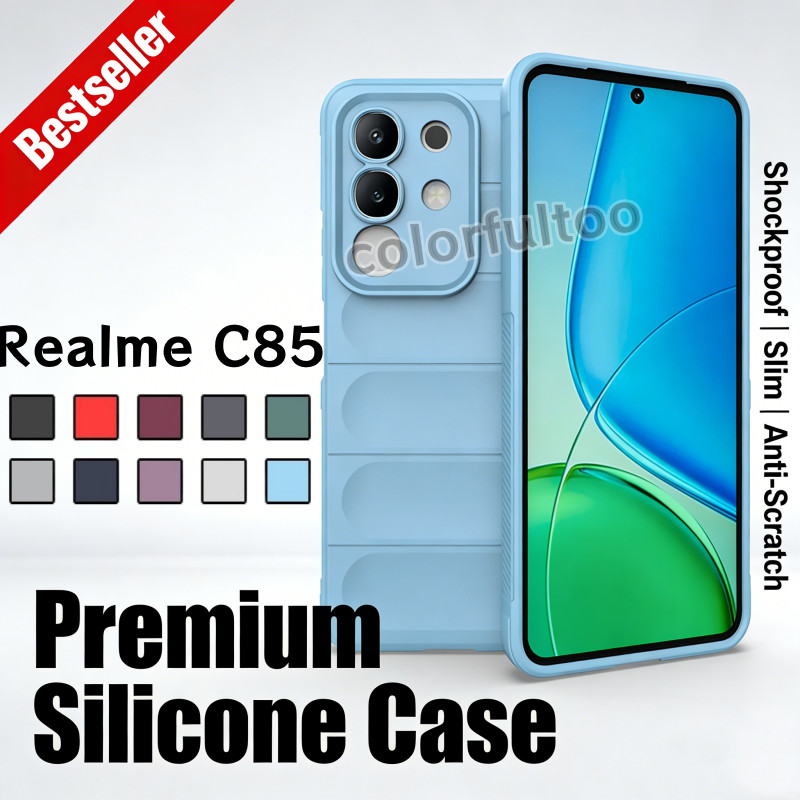 Ốp Điện Thoại Chống Sốc Realme C85 5G Cho Realme C85 C 85Pro RealmeC85 4G 5G Vỏ Silicon TPU Lỏng Vuô
