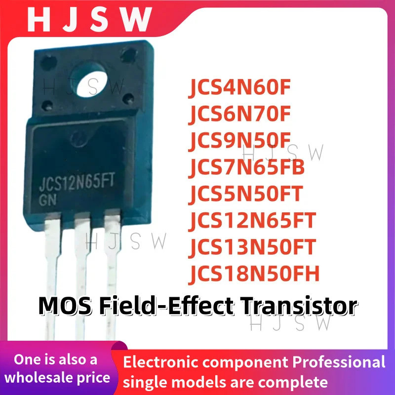 5 Chiếc JCS4N60F JCS6N70F JCS9N50F JCS7N65FB JCS5N50FT JCS12N65FT JCS13N50FT JCS18N50FH TO-220F Hiệu